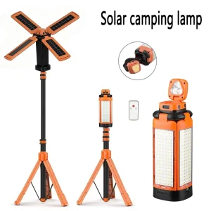 Foldable Rechargeable Camping Lamp with Bracket