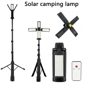 Foldable Rechargeable Outdoor Camping Lamp with Bracket