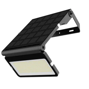 Foldable Solar LED Flood Light Portable IP66 Aluminum Waterproof Outdoor for Camping Garden Construction Emergency Lighting