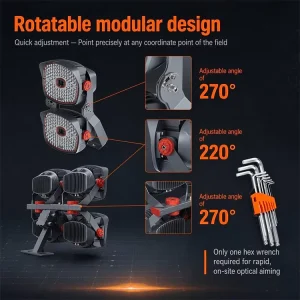 Football Field LED Flood Light with Lighting Design Service and Installation Guidance Remote Control RoHS CE Certified