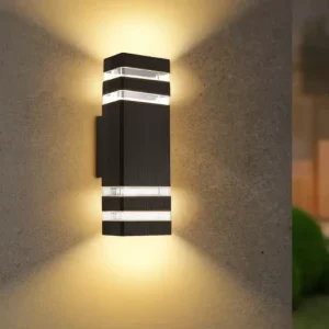 For Courtyard E27 GU10 Modern Surface Mounted Lighting Outdoor Wall Light Garden Wall Lamps LED Wall Light LED Wall Lights