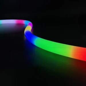 Full Color 360 Degree Neon Flex Digital Addressable Silicone Tube LED Strip Light