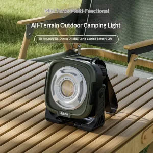 GZ-G600 Rechargeable LED Camping Lamp with Press Switch for Emergency Repair and Tent Use