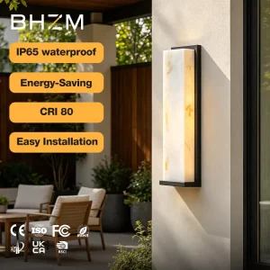 Garden Backyard Villa LED Wall Light 180 Beam Angle Dimmable 304SS Material IP65 Waterproof 18W Outdoor Wall Lamps