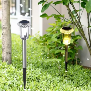 Garden Decor Solar Lamp IP44 Waterproof LED Solar Garden Lamp Small Outdoor Street Light for Balcony Yard Decorations
