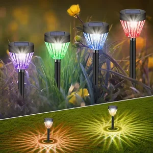 Garden Decorative Lamp Ip65 Led Outdoor Yard Light Solar Garden Lights for Lawn Patio Yard Walkway