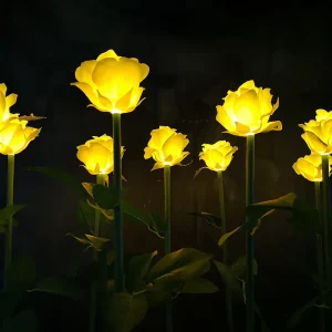 Garden Grassland Decorative LED Lights Courtyard Atmosphere Outdoor Waterproof PVC Material 80CM Height Seasonal Layout