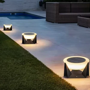 Garden LED Pillar Light Outdoor IP65 Waterproof for Gate Park Lawn