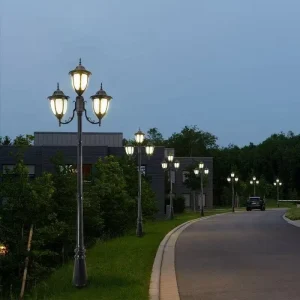Garden Lamp Pole Light Garden Lighting Pole LED Garden Pole Light LED Lawn Lights Outdoor Garden Residential Roads