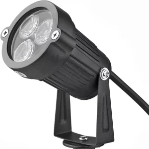 Garden Light Outdoor LED Lawn Lamp 60mm 7 color Die cast Aluminum 220V Landscape Spike Light Waterproof IP65 Pathway 60 Beam