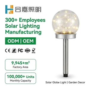 Garden Light Solar Underground RGBW Color Changing Globe IP65 Waterproof for Landscape Pathway Yard Lighting