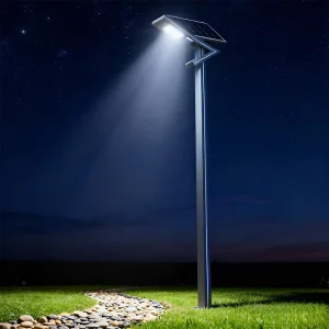 Garden Lights LED High Mast Lamp European Vintage Style Waterproof for Home Lawn Courtyard Yard Villa Pole Outdoor Lighting
