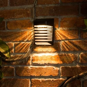 Garden Mounted Waterproof Wall Lamp Solar LED Outdoor Wall Light