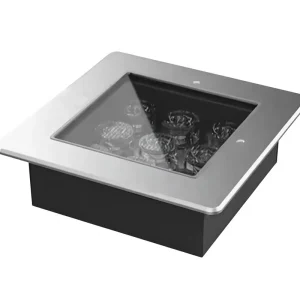 Garden Path Driveway Outdoor LED Underground Light IP67 Waterproof Dimmable Aluminum Step Landscape Security Decorative Motion