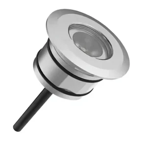 Garden Pool Deck Outdoor LED Round Underground Light IP67 Waterproof 316 Stainless Steel Step Landscape Decorative
