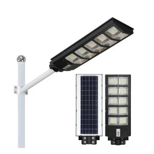 Garden Remote Solar Street Light IP65 Rated Battery Powered ABS Plastic 90W 120W 150W All in One Outdoor LED Road Use