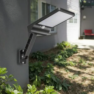Garden Street Light Solar Power All in One Integrated Dusk to Dawn Parking Lot Lamp Outdoor LED Solar Light