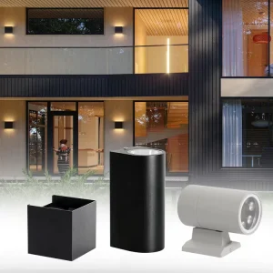 Garden Wall Lamp Aluminum IP66 Waterproof 5W 10W Outdoor COB LED with CRI 90 and 3-Year Warranty
