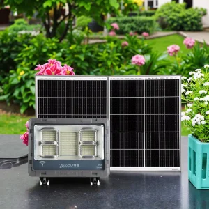 Garden square IP66 Waterproof Solar Led Flood Light Solar LED Flood Light Outdoor Street Lamp with Remote Control