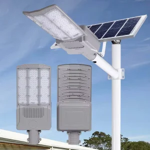 Good Quality All in One S Lamp with Panel 200W IP65 Aluminum Alloy Solar Street Light for Road Use