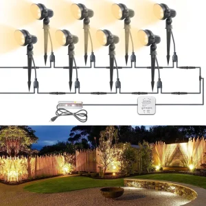 Gouly Factory Direct Sales Waterproof Ip65 RGBW UCS2904 Smart APP Control Smart LED Lawn Light Garden Light