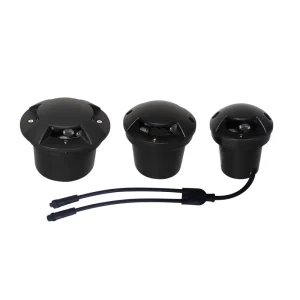 Gouly High Power Driveway Inground Light 24V LED Colorful Underground Light App Control for Architectural Garden Decor