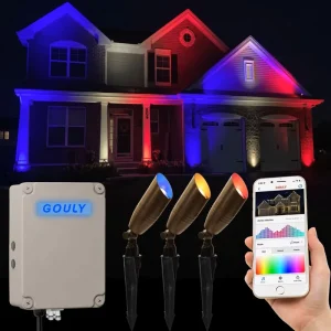 Gouly IP65 Waterproof Garden Spot Lights Lawn 7W Low Voltage New Zealand Designed 2700K