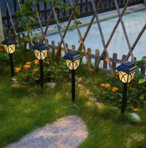 Ground-mounted Lawn Lights Solar-powered Garden Lights Waterproof Outdoor Lights