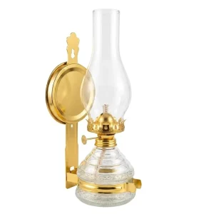 Hanging Wall Light with High-Temperature Glass and Aluminum Alloy, Vintage Kerosene Lamp