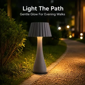 Hardwired LED Outdoor Path Light, Weatherproof Bollard Lamp with Downward Lighting