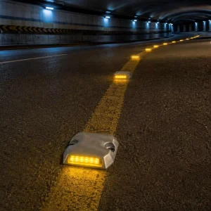 Heavy Duty Impact Resistant LED Road Traffic Marker Road Stud Electric for Tunnel Wired LED Road Stud