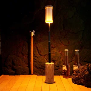 Height-Adjustable Outdoor Indoor Camping Lantern for Patio Fishing and Bivvy Use