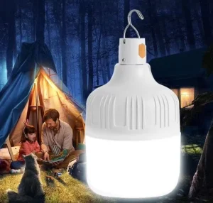 High Brightness Camping Lamp Led Emergency Light Bulb With Lithium Battery Ip65