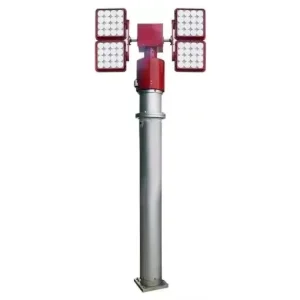 High Brightness DC12V/DC24V 7.5M Vehicle Mounted Lighting Tower LED Light Pneumatic Telescopic Mast