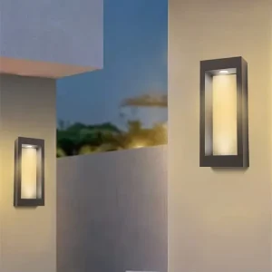 High Brightness IP65 Outdoor Waterproof LED Wall Light for Garden Courtyard Landscape AC Power Supply