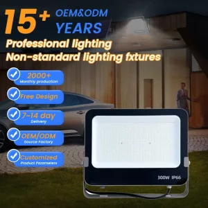 High Brightness IP66 LED Flood Light Outdoor Motion Sensor Waterproof Solar Panel Floodlight