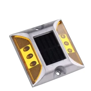 High Brightness IP68 Solar Road Stud Light Aluminum LED Cat Eye G105 Underground Traffic Warning Plastic