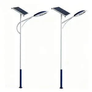 High Brightness LED Solar Street Light IP65 Waterproof for Road Projects