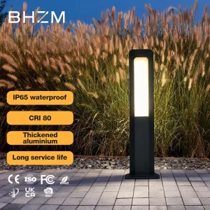 High Brightness Outdoor Courtyard Yard Walkway Lawn Light AC 220 265V IP65 Rating Waterproof Aluminum 12W LED Lawn Lights