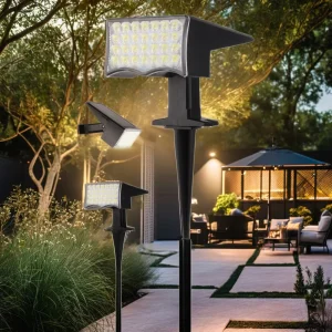 High Brightness Solar Powered Led Light Outdoor Waterproof Garden Light Villa Tree Lawn Spotlight Solar Led Wall Light