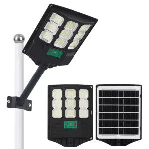 High Brightness Street Light Light Control Remote Control Waterproof Outdoor IP65 300W 600W All in One LED Solar Street Light