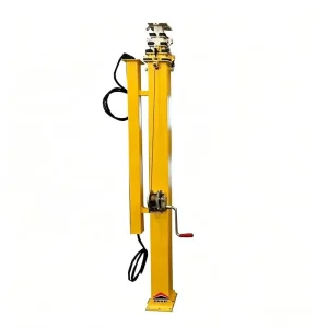 High Durability Manual Telescopic Mast for Wind Power Generation Monitoring Lighting