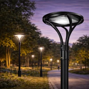 High Efficacy Detachable Driver Design Interchangeable Type I II III Optics LED Garden Light For Residential Paths