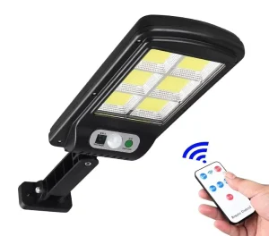 High Efficiency LED Outdoor Light IP65 Waterproof 4-6m Motion 8-10h Lithium Battery 400-500m Beam Distance 120 Angle Wall