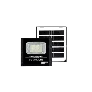High Lumen 100W/200W IP65 ABS Solar Flood Light with 120 Beam Angle 3000K-6500K Color Temp for Outdoor Security in Garden Road