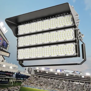 High Lumen 160lm w LED Stadium High Mast Floodlight 750W Aluminum IP66 Outdoor Energy Saving Dimmable Ra70 Control Meanwell