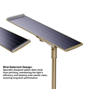 High Lumen All-in-One Solar Street Light 6m 8m 10m Pole CE RoHS Certified Motion Sensor Outdoor Road Pathway Lighting