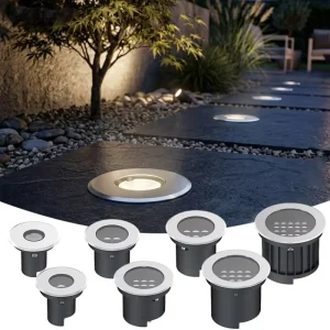 High Lumen Energy Saving Recessed Inground Light IP67 Underground for Large Municipal Green Belts
