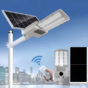 High Lumen IP65 Outdoor All-in-One Solar Street Light with Motion Sensor 300W Dusk to Dawn Solar Powered LED Road Lamp