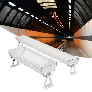 High Lumen IP65 Waterproof 50W 100W 150W 300W Long Strip LED Tunnel Light for Corridor Cave Tunnel Underpass Lighting